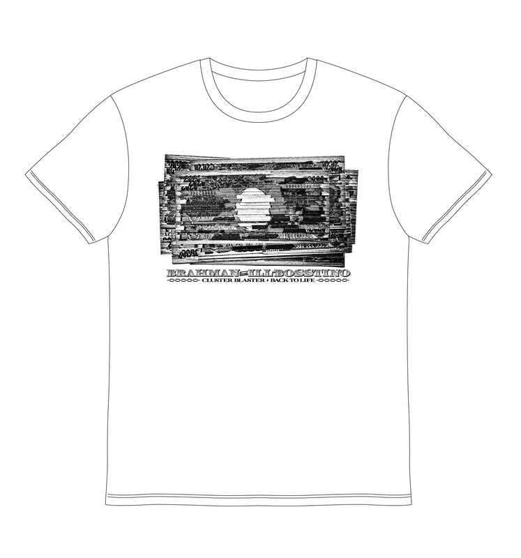 CLUSTER BLASTER/BACK TO LIFE(Tシャツ WHITE+CD+DVD)/BRAHMAN feat.ILL-BOSSTINO(THA BLUE HERB)