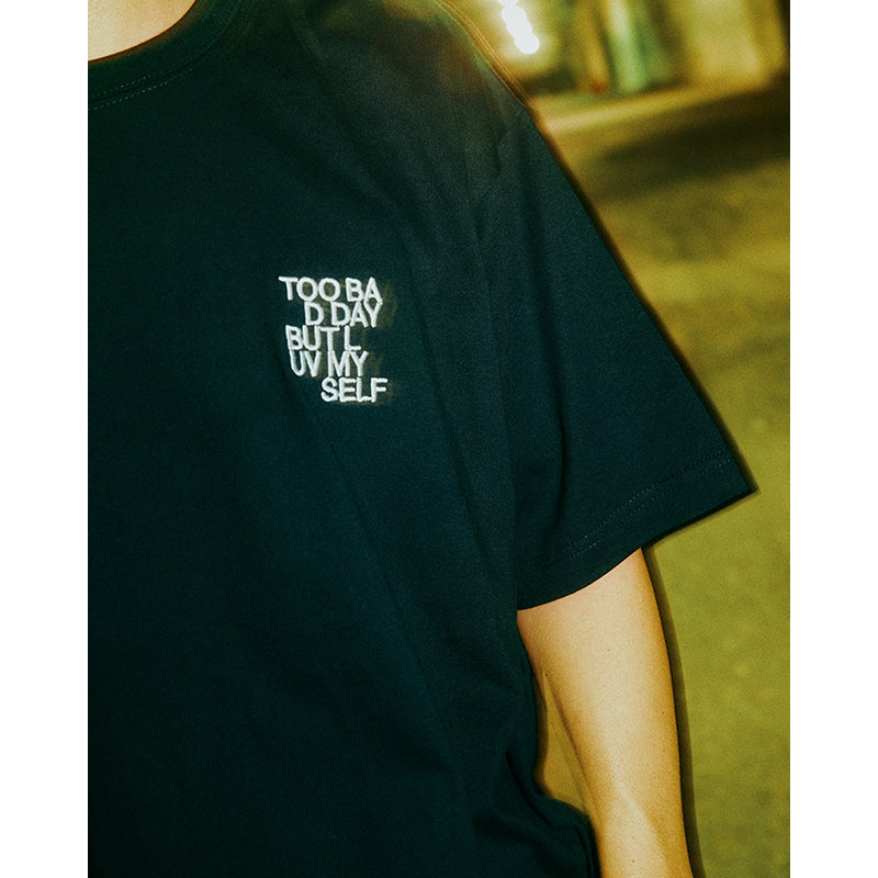 Too Bad Day But Luv Myself -T-Shirts-(Natural)