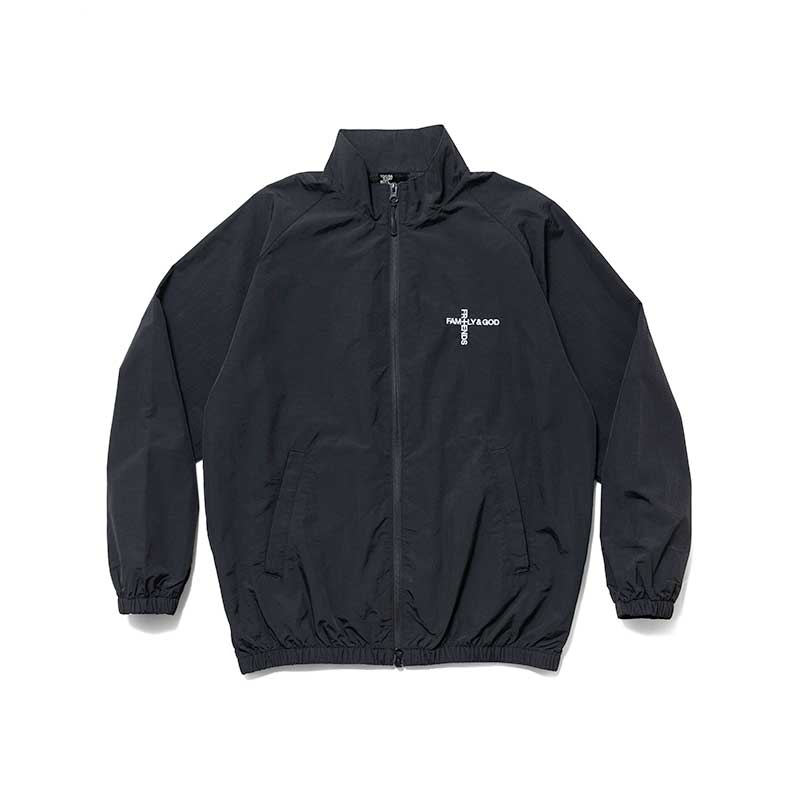 Friends, Family, Fans & God Track Jacket(Black)