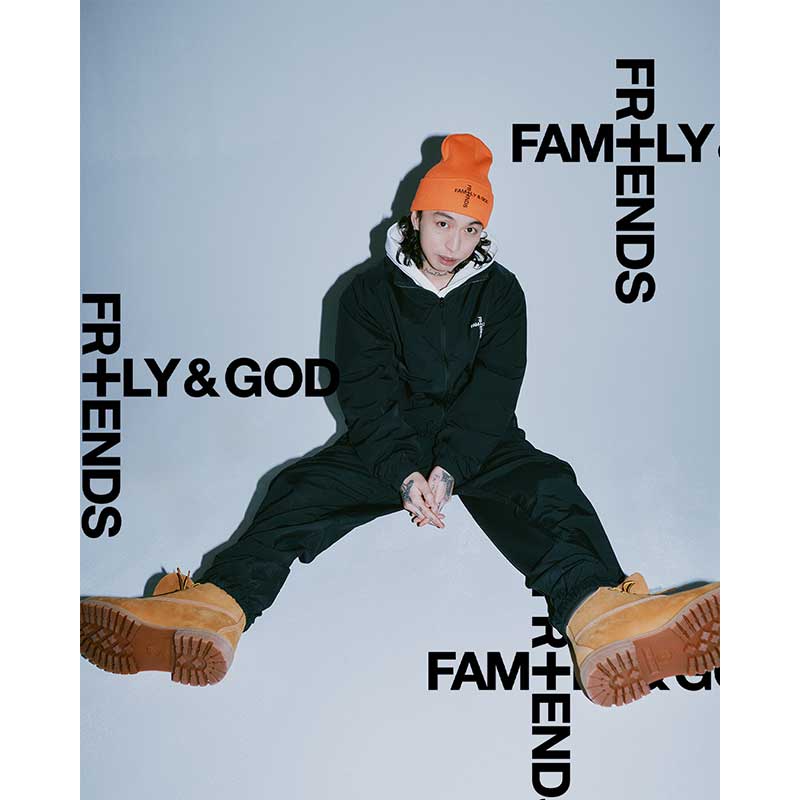 Friends, Family, Fans & God Track Jacket(Navy)