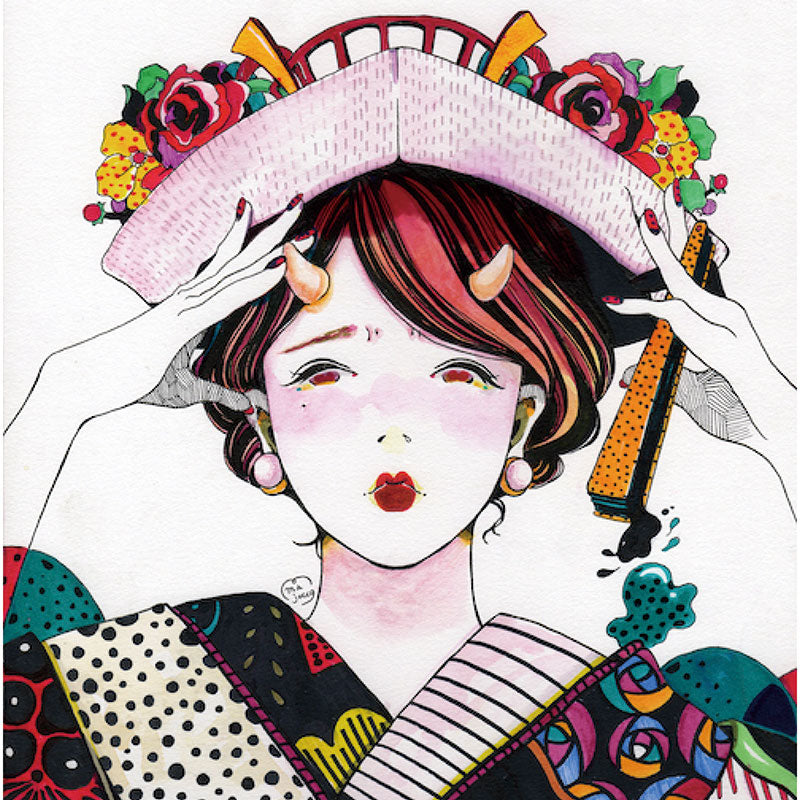 majocco × 眉村ちあきの育ってあそぼうシリーズ Tシャツ