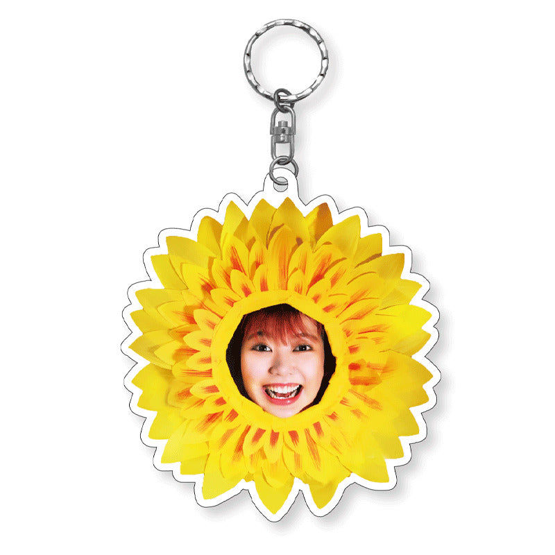 アクリルキーホルダーひまわり