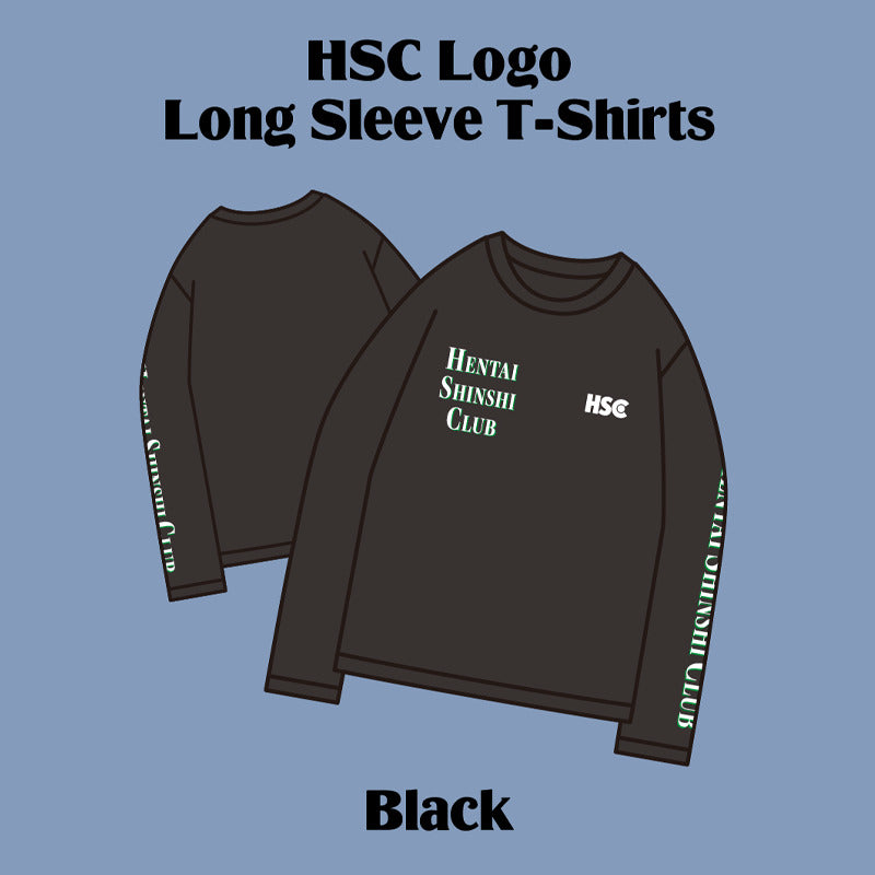 HSC Logo Long Sleeve T-Shirts BLACK