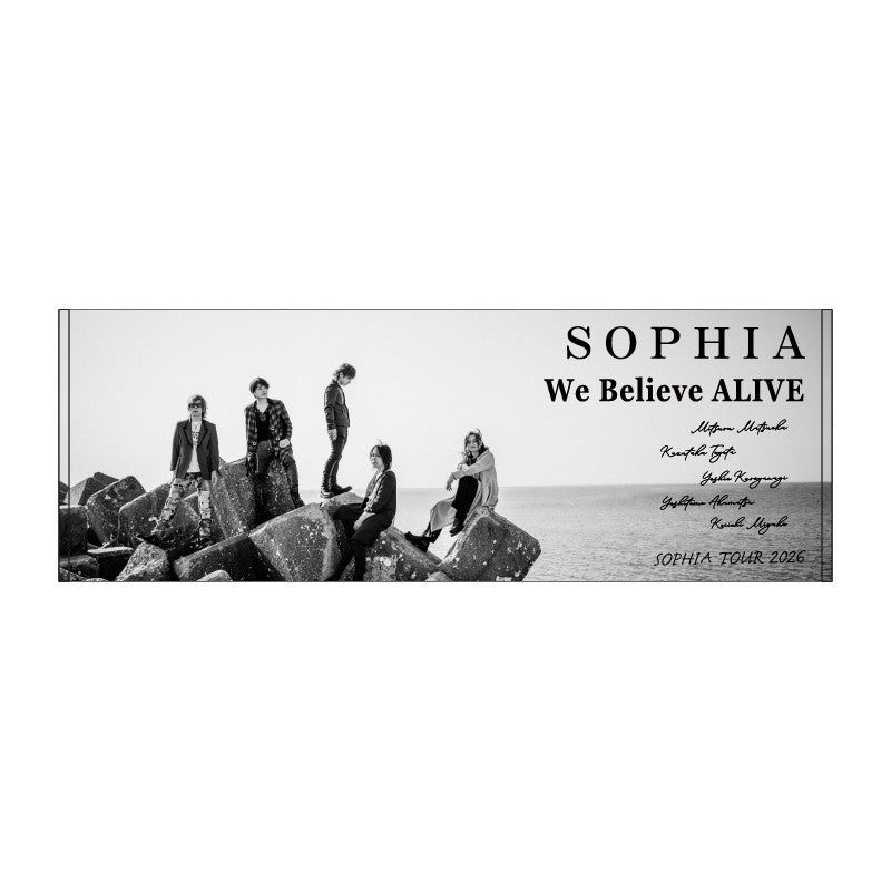 SOPHIA TOUR 2026 スポーツタオル / We Believe ALIVE Ver.