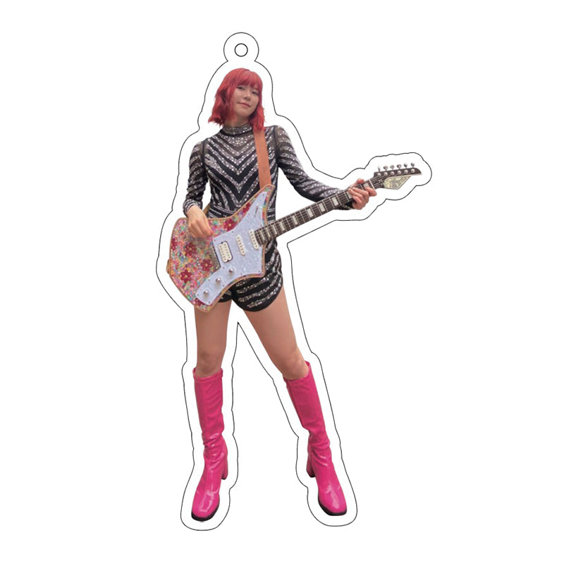 ロックンロールガール アクリルキーホルダー