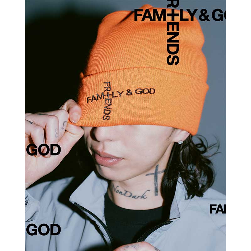 Friends, Family, Fans & God Beanie(Black)
