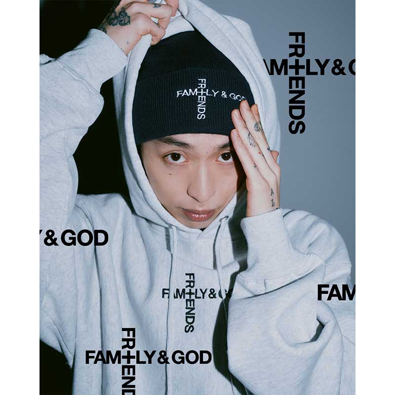 Friends, Family, Fans & God Beanie(Black)