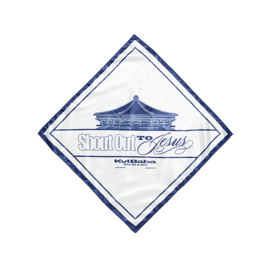 【9月15日(月・祝)まで】BUDOKAN Satin Scarf(White)