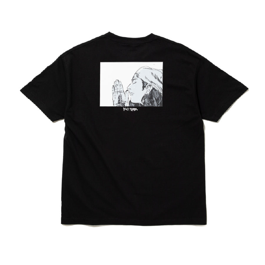 【9月15日(月・祝)まで】Kvi Baba x Jun Inagawa T-Shirt(Black)