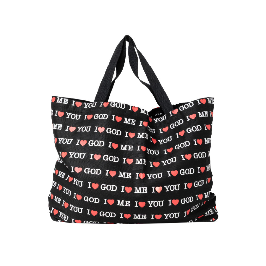 【9/27(日)まで】I ♡ Big Tote (Black)