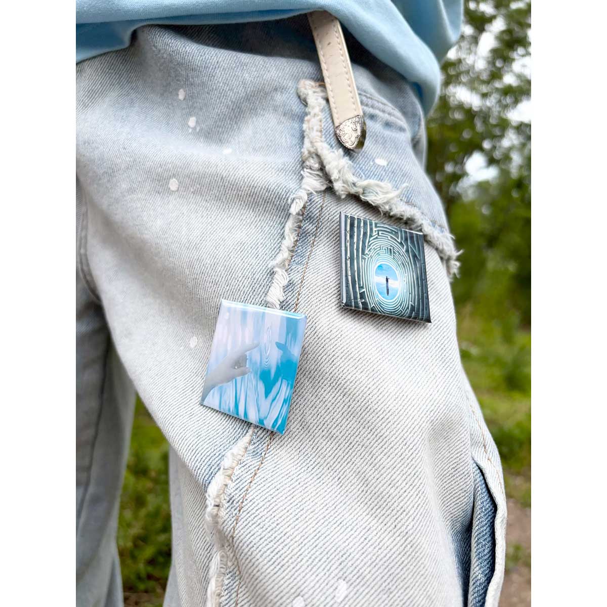 ジャケット缶バッチ(ラビリンス)