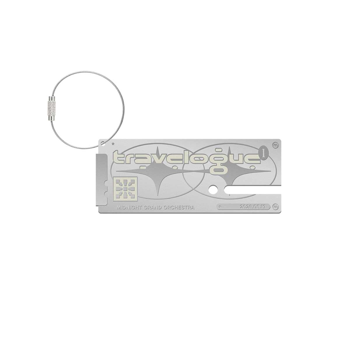 「Travelogue I」METAL KEYCHAIN
