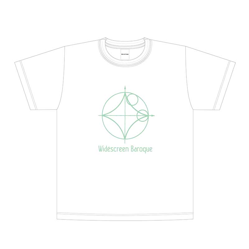 Widescreen Baroque Logo T-shirt White