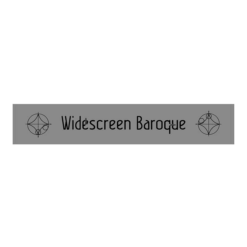 Widescreen Baroque Logo Towel