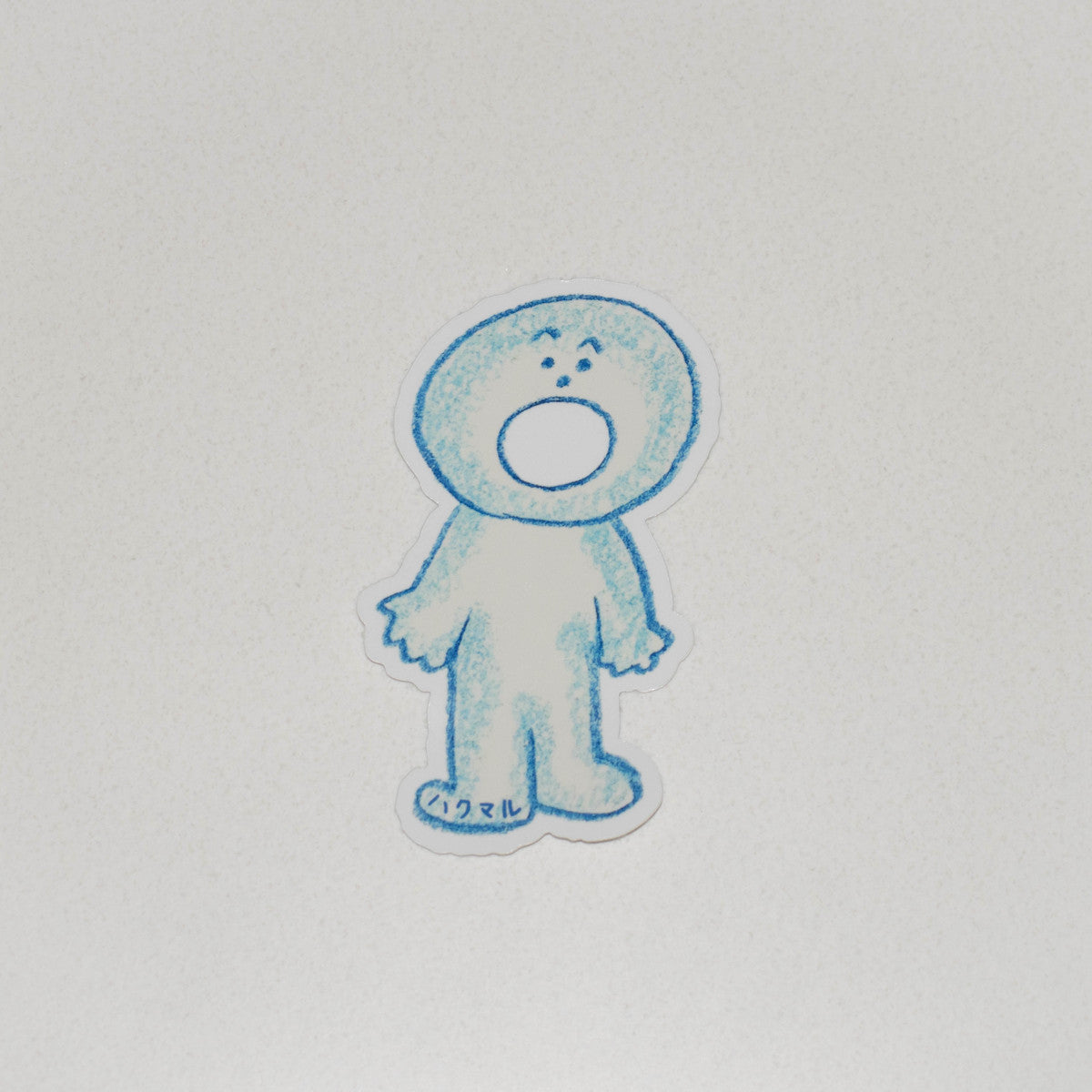 ハクマルさんステッカー