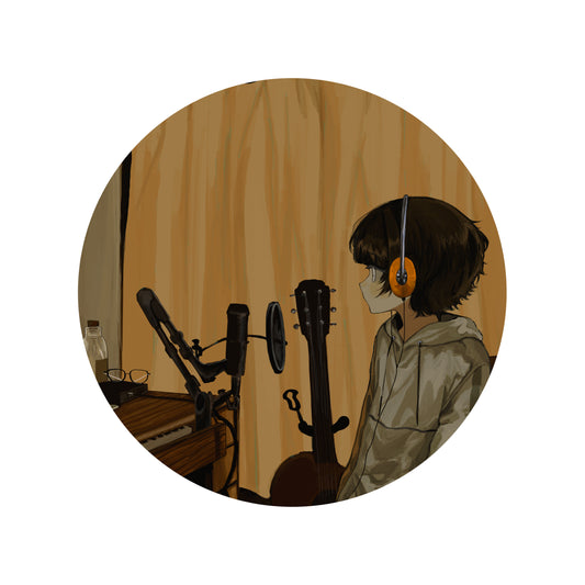 「一人ぼっちじゃないわたしの歌」MVイラスト缶バッジ