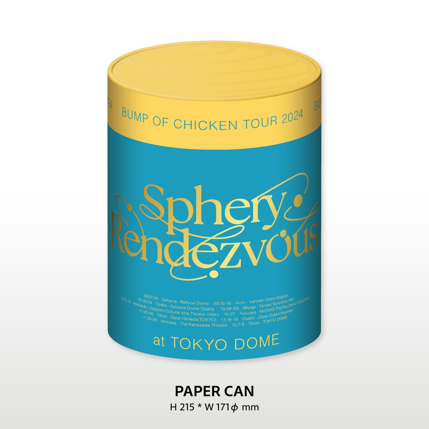 BUMP OF CHICKEN TOUR 2024 Sphery Rendezvous at TOKYO DOME［2Blu-ray＋4CD＋グッズ＋フォトブック＋特殊BOX仕様］