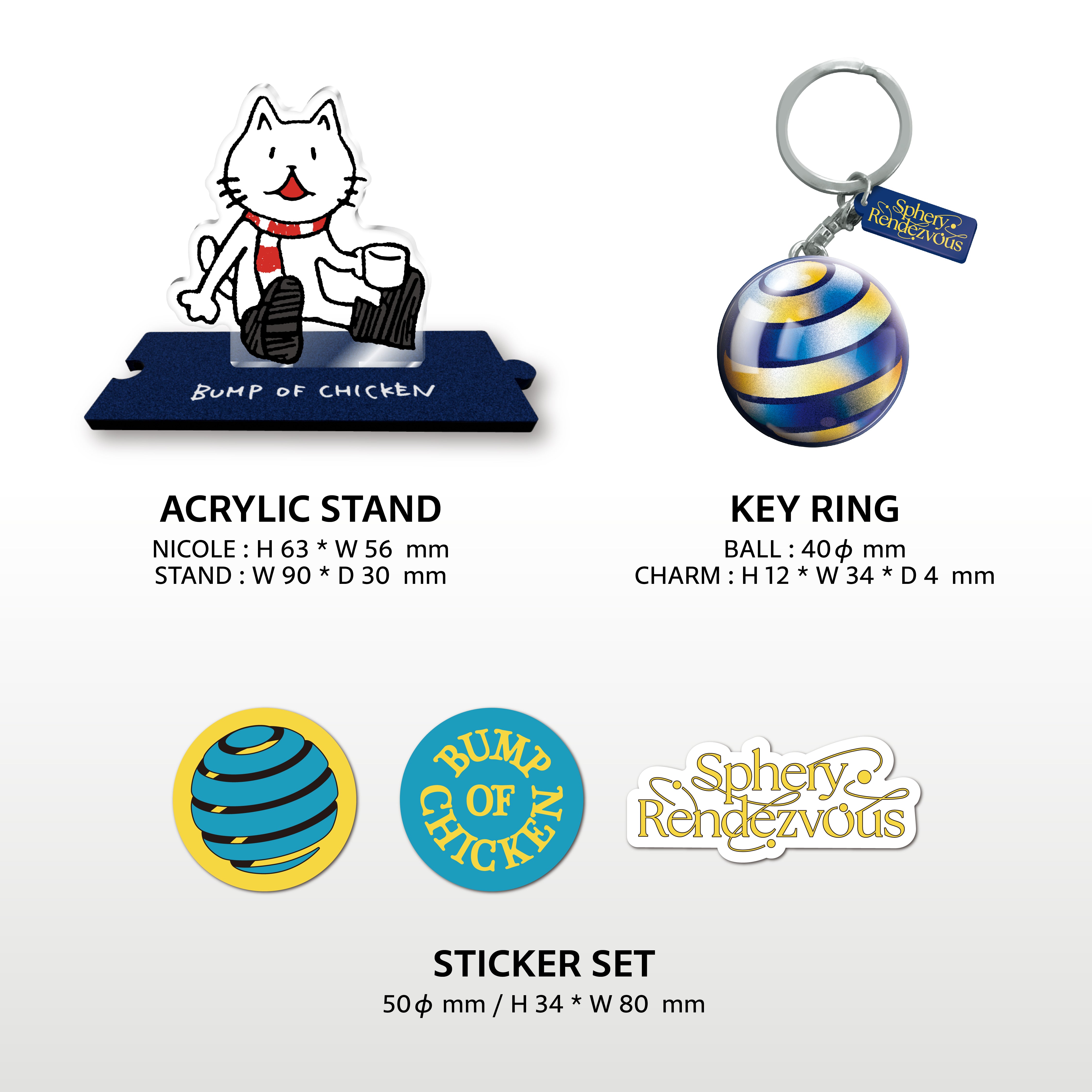BUMP OF CHICKEN ライブグッズ BUMP OF CHICKEN TOUR 2024 Sphery Rendezvous at TOKYO DOME［2Blu