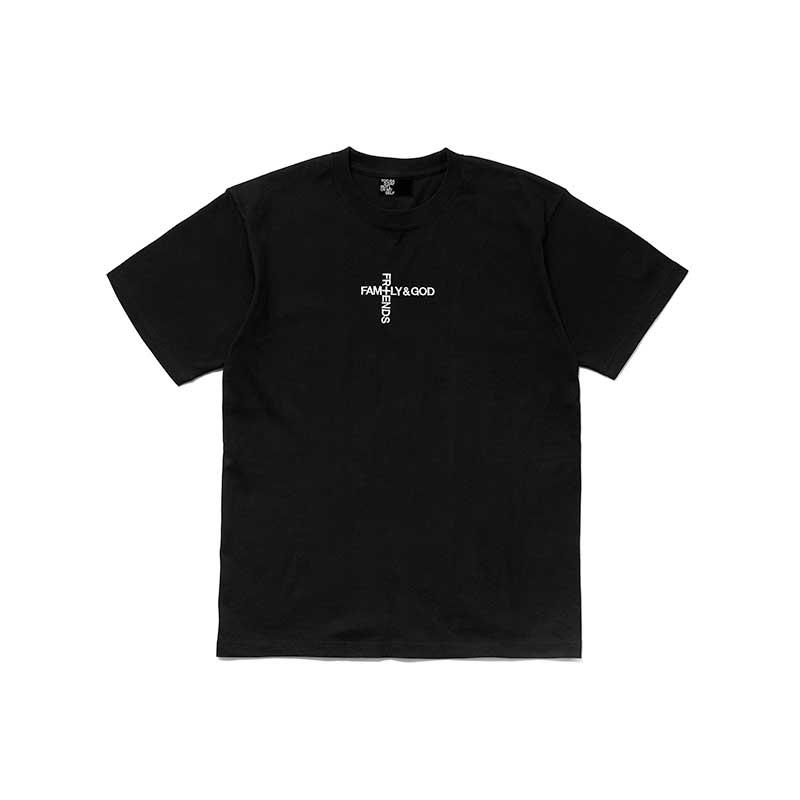 Friends, Family, Fans & God T-Shirt（Black）