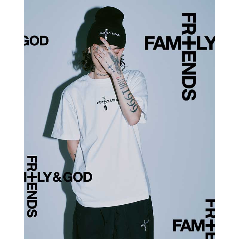 Friends, Family, Fans & God T-Shirt（Black）