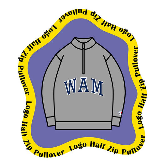 Logo Half Zip Pullover