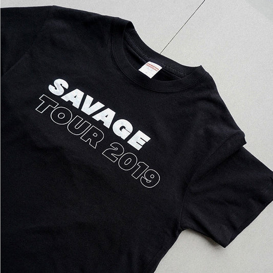 「SAVAGE」T-Shirts BLK