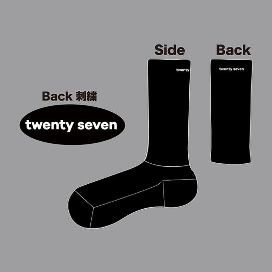 「twenty seven」Socks