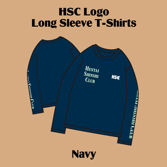 HSC Logo Long Sleeve T-Shirts NAVY