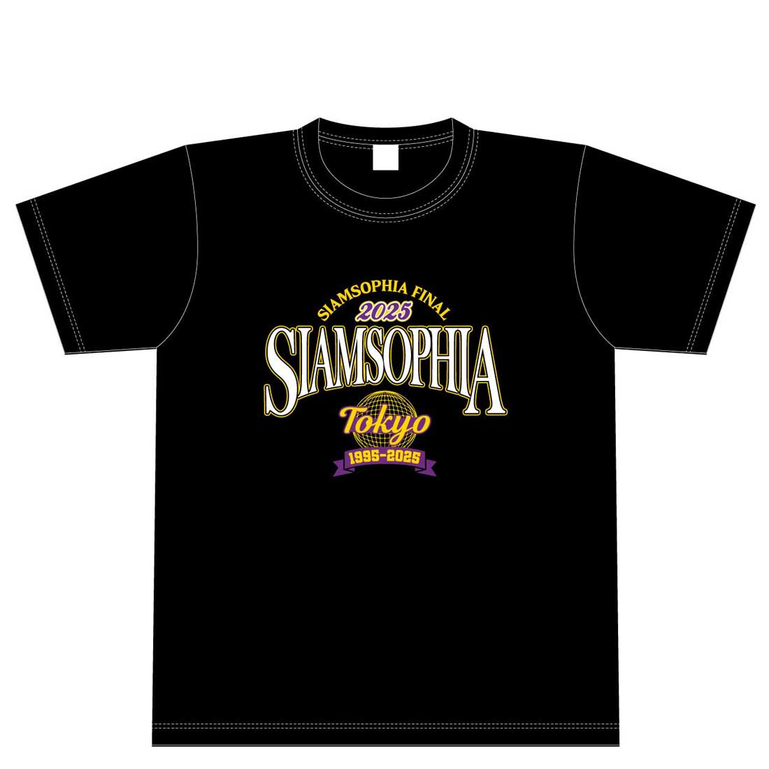 2025 SIAMSOPHIA FINAL Tシャツ 黒