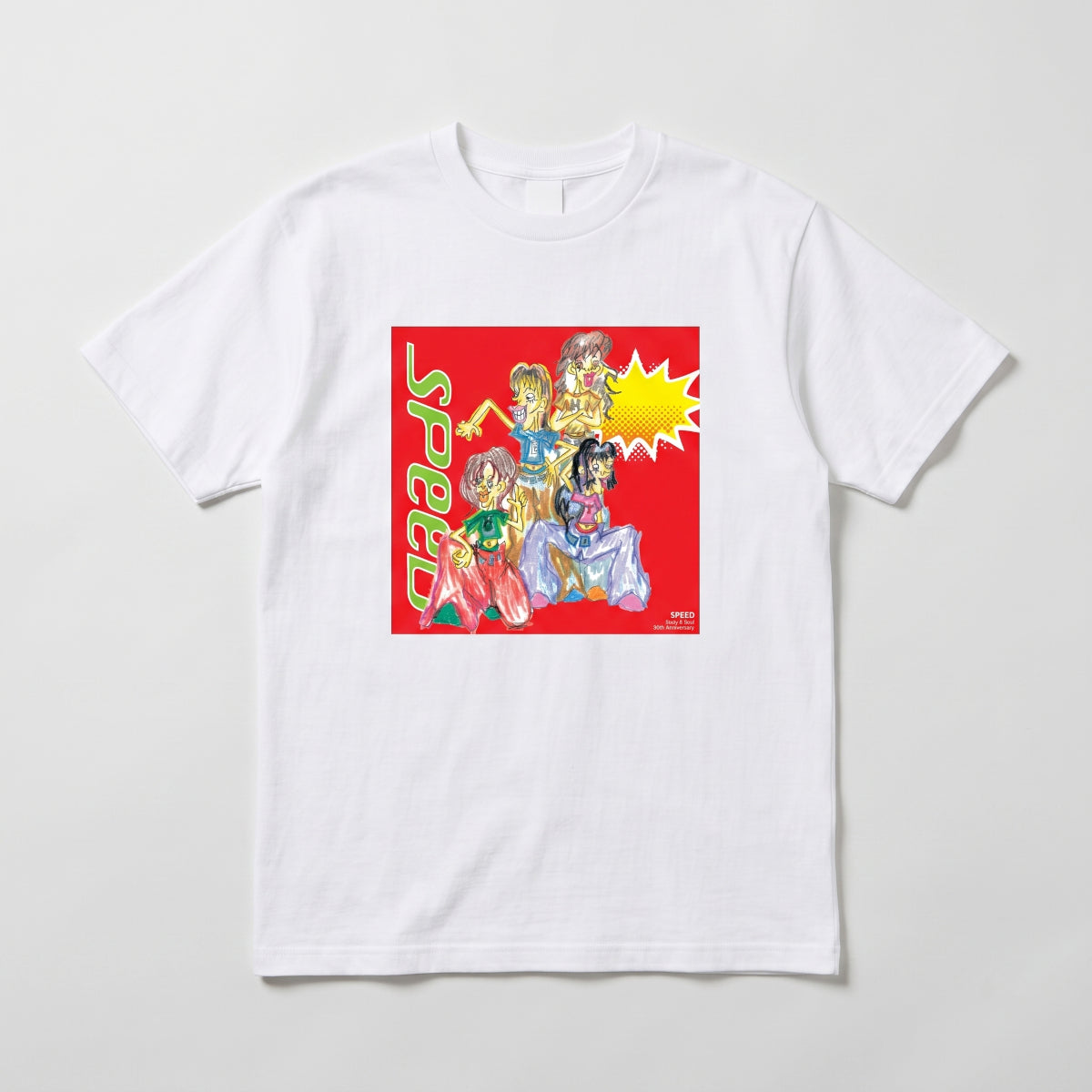 SPEED  30th anniversary T-Shirt （White）