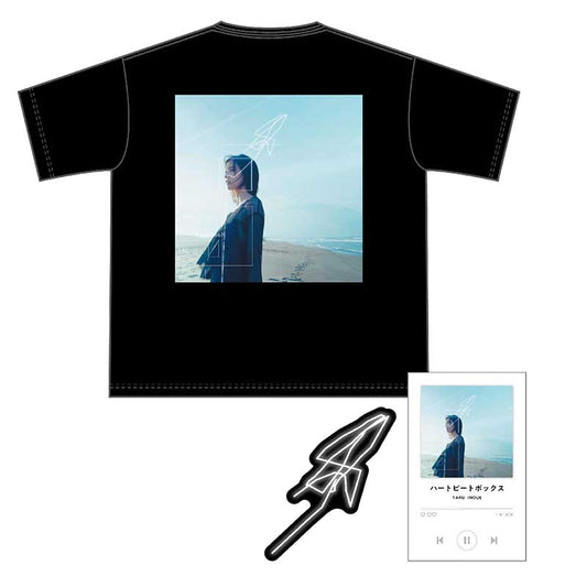 ハートビートボックス Tee × ステッカーセット / TAKU INOUE