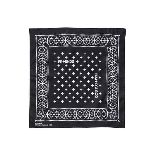 Friends, Family, Fans & God Bandana（Black）