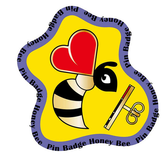Pin Badge Honey Bee