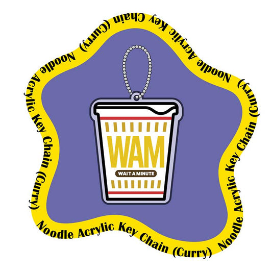 Noodle Acrylic Key Chain(Curry)