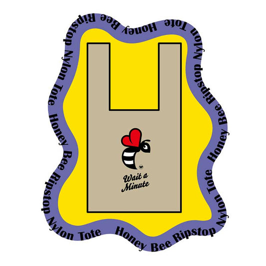Honey Bee Ripstop Nylon Tote