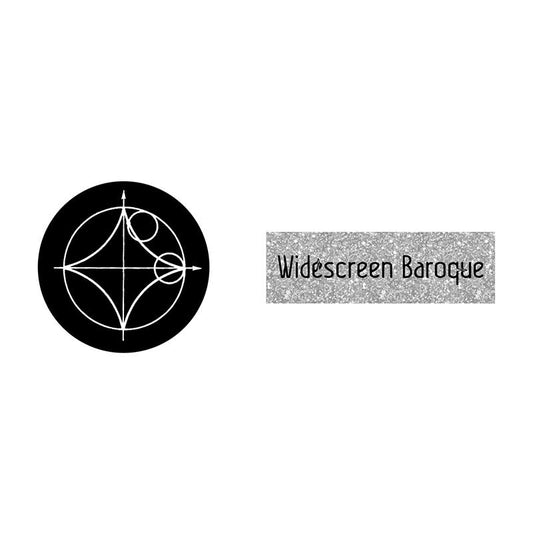 Widescreen Baroque Logo Sticker Set