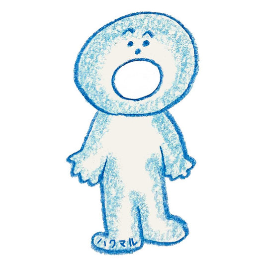 ハクマルさんステッカー