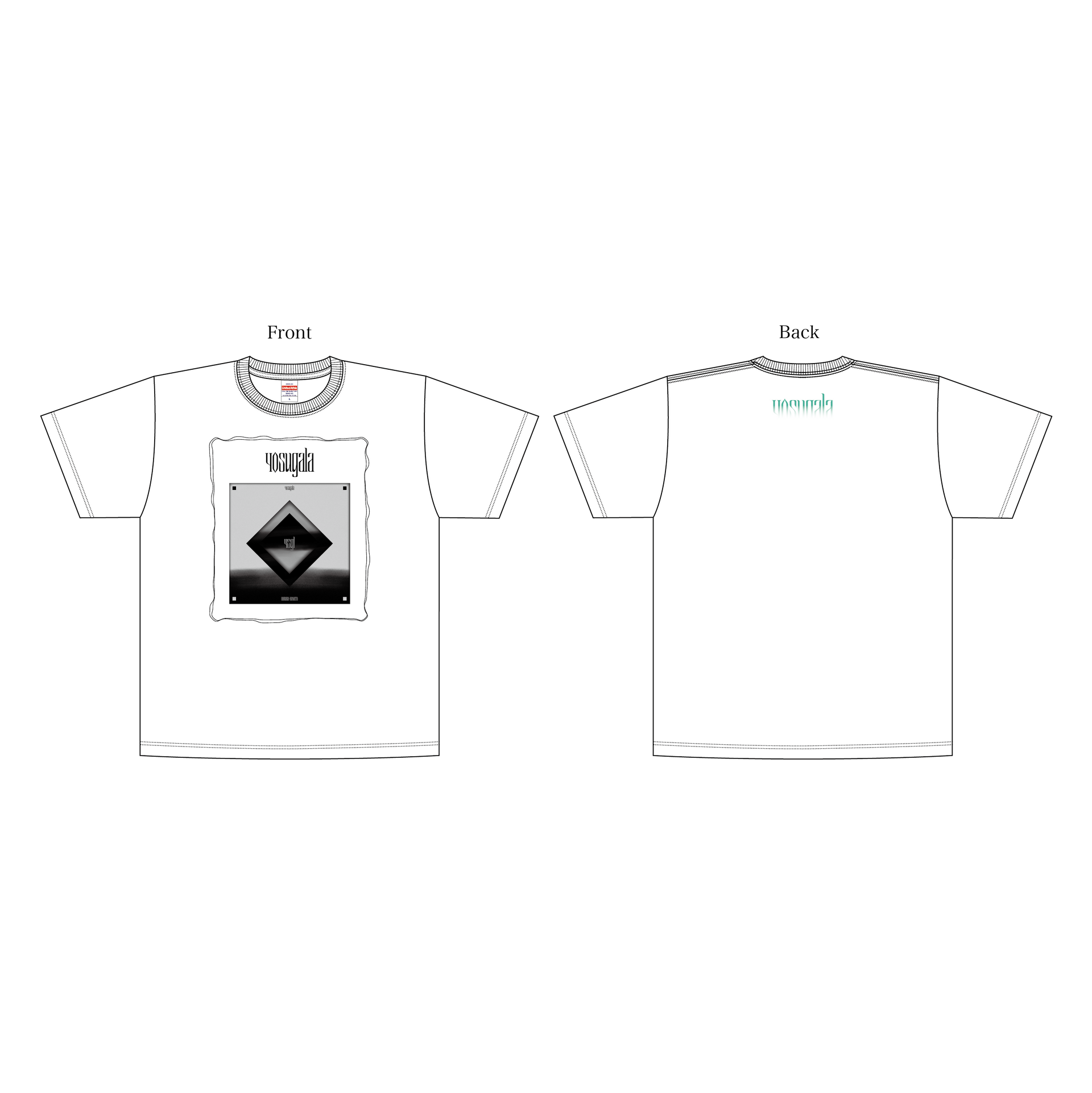 yosugala ロンT ヨスガラ Tシャツ yosugala T-Shirts（white） – TOY'S STORE