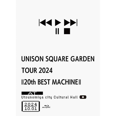 [BD]UNISON SQUARE GARDEN TOUR 2024「20th BEST MACHINE」 at Utsunomiya ci ...