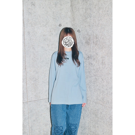 LONG TEE【acid blue】