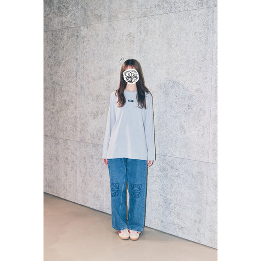 LONG TEE【gray】